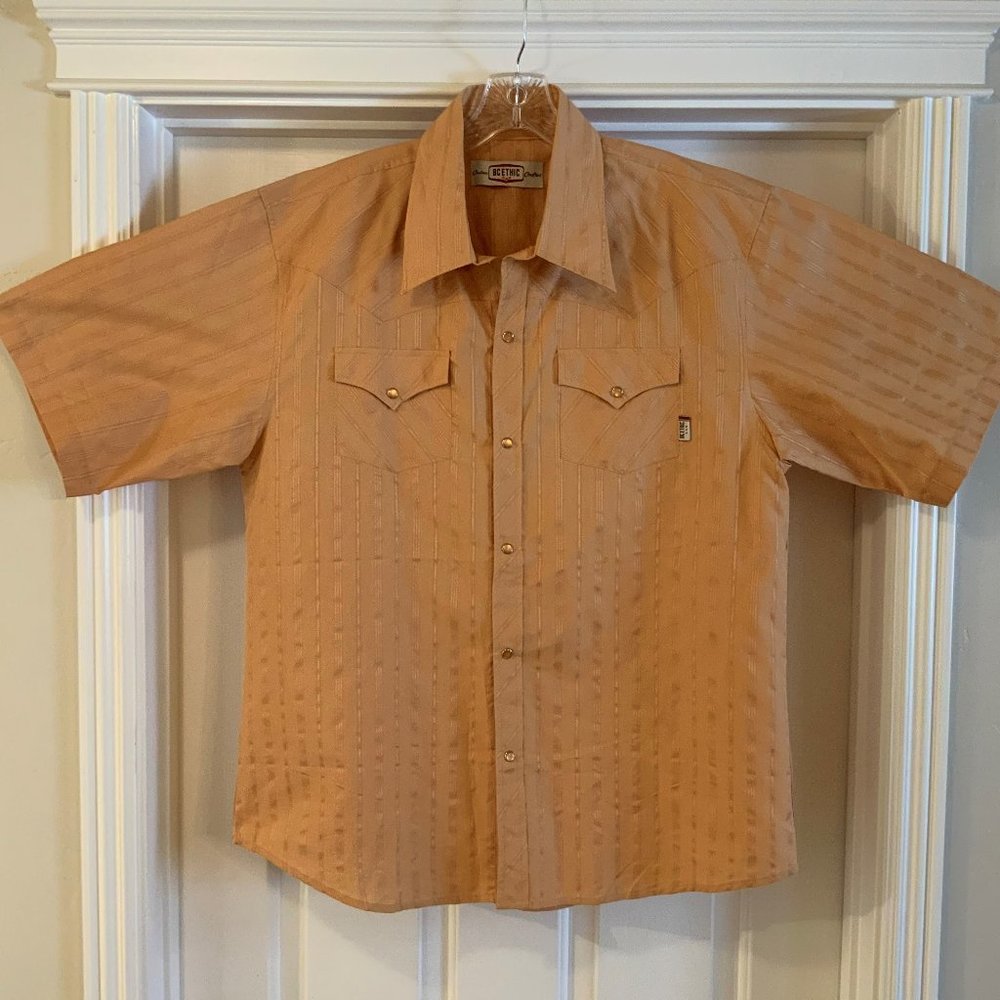 BC Ethic Gold Cowboy shirt XXL
